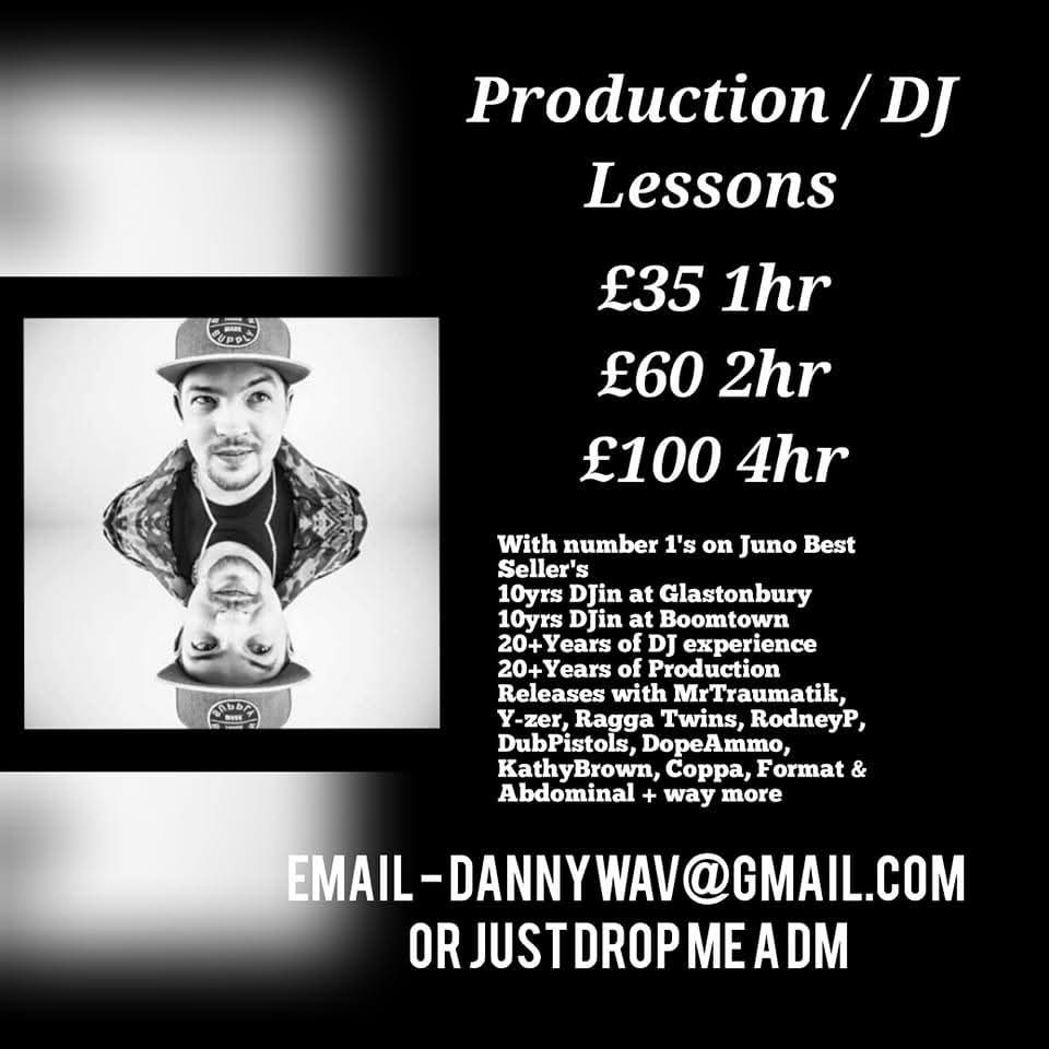 Danny.wav teaching DJ skills on the decks